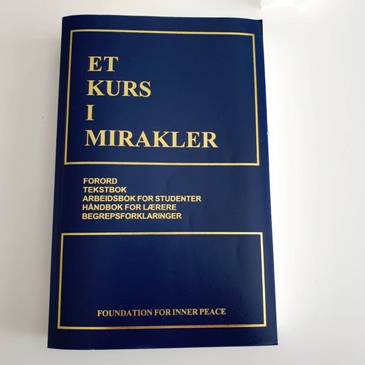 Bok: Et Kurs i Mirakler -norsk utgave
