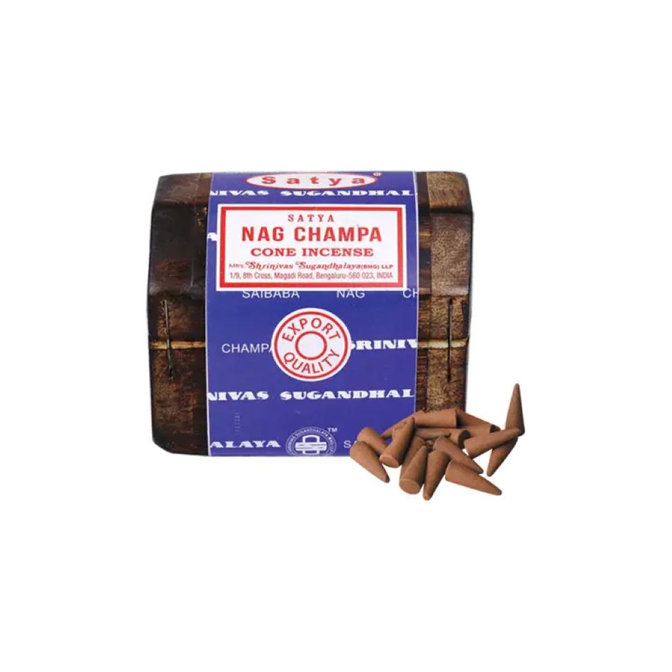 Satya røkelseskjegler  Nag champa