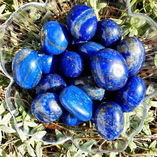 Lapis lazuli - trommelstein