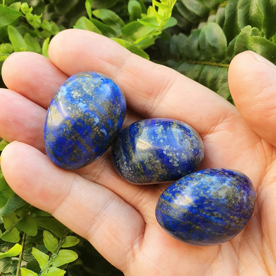 Lapis lazuli - trommelstein